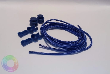 Kék gumi cipőfűző Kék gumi cipőfűző