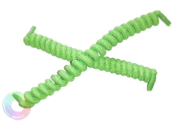 Zöld Spirál gumi cipőfűző Zöld Spirál gumi cipőfűző