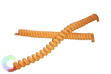 Narancs Spirál gumi cipőfűző Narancs Spirál gumi cipőfűző