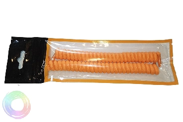 Narancs Spirál gumi cipőfűző